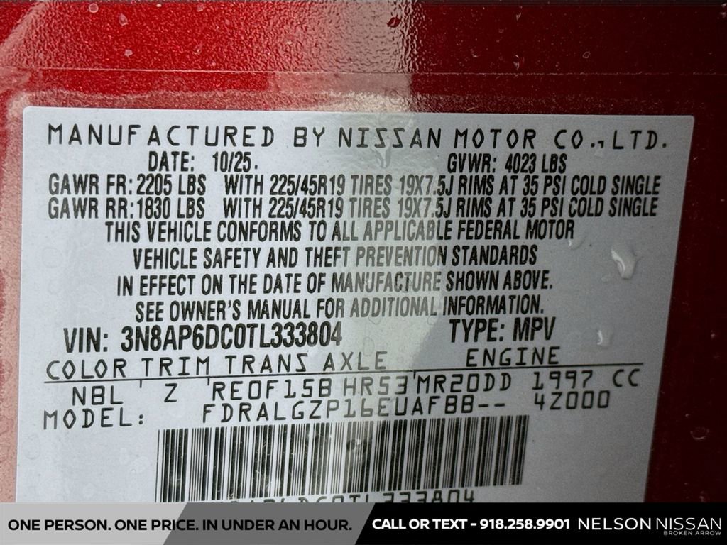 New 2026 Nissan Kicks SR w/ SR Premium Package image 31