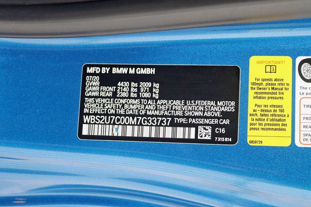 Used 2021 BMW M2 Competition w/ Executive Package image 41