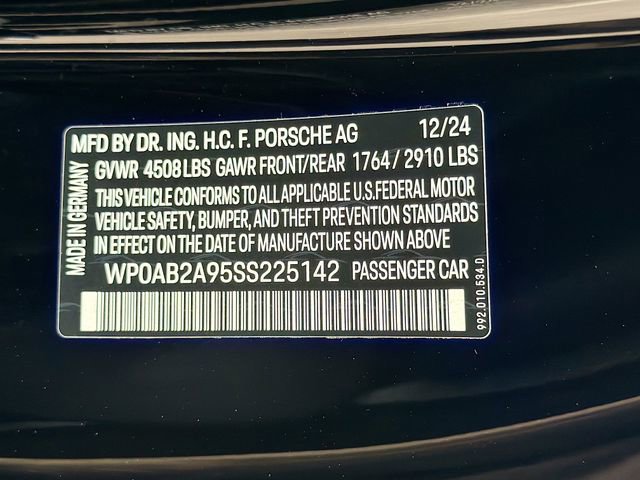 Certified 2025 Porsche 911 Carrera 4 GTS AWD/4WD image 21