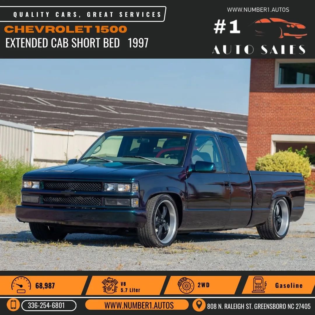Used 1997 Chevrolet Silverado 1500 2WD Extended Cab image 1