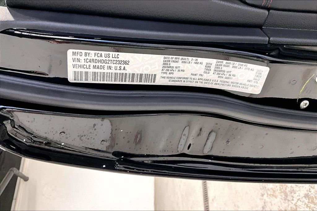 New 2026 Dodge Durango GT w/ Blacktop Package RWD image 23