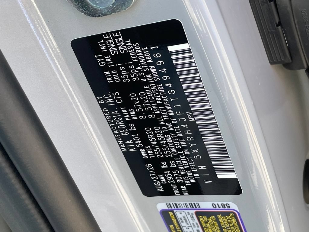 New 2026 Kia Sorento EX FWD image 35