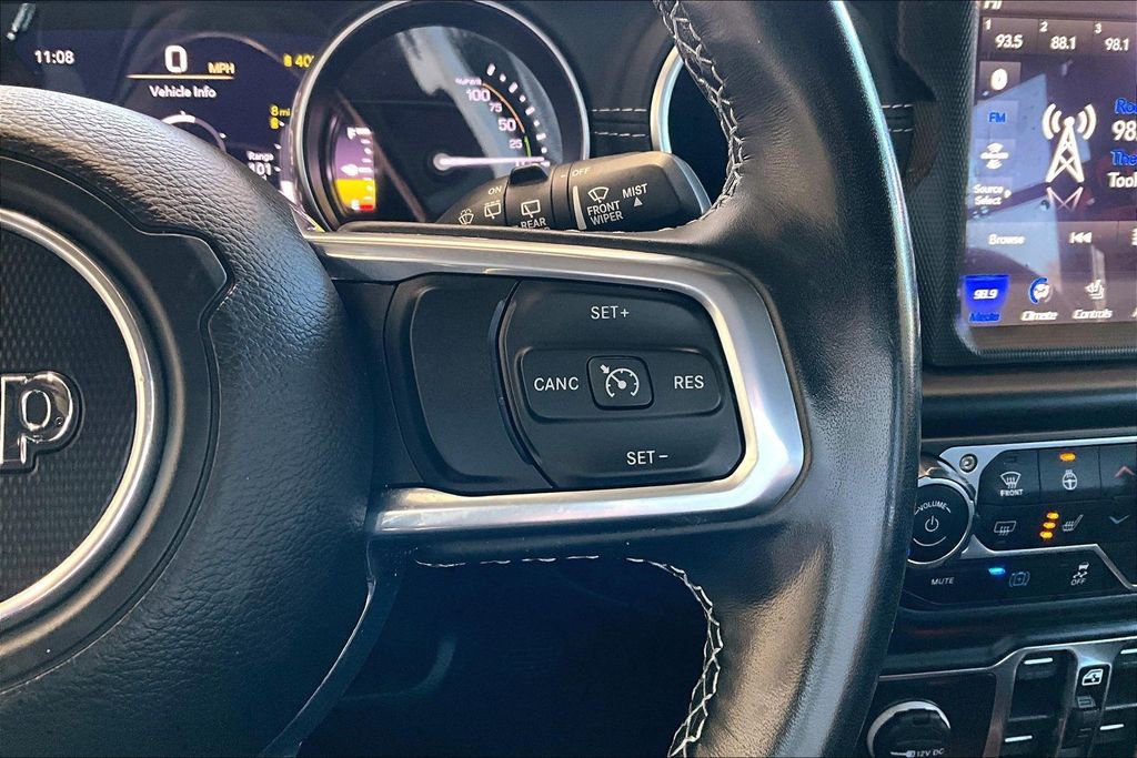 Used 2021 Jeep Wrangler Unlimited Sahara 4xe w/ Cold Weather Group image 20