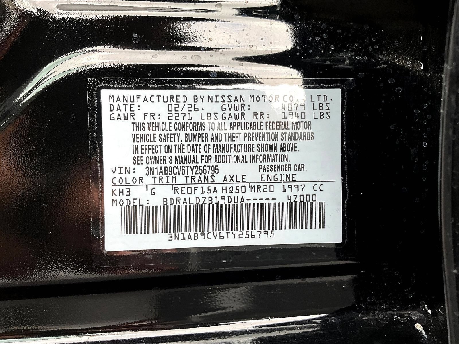 Certified 2026 Nissan Sentra SV w/ Floor Mat Package FWD image 22