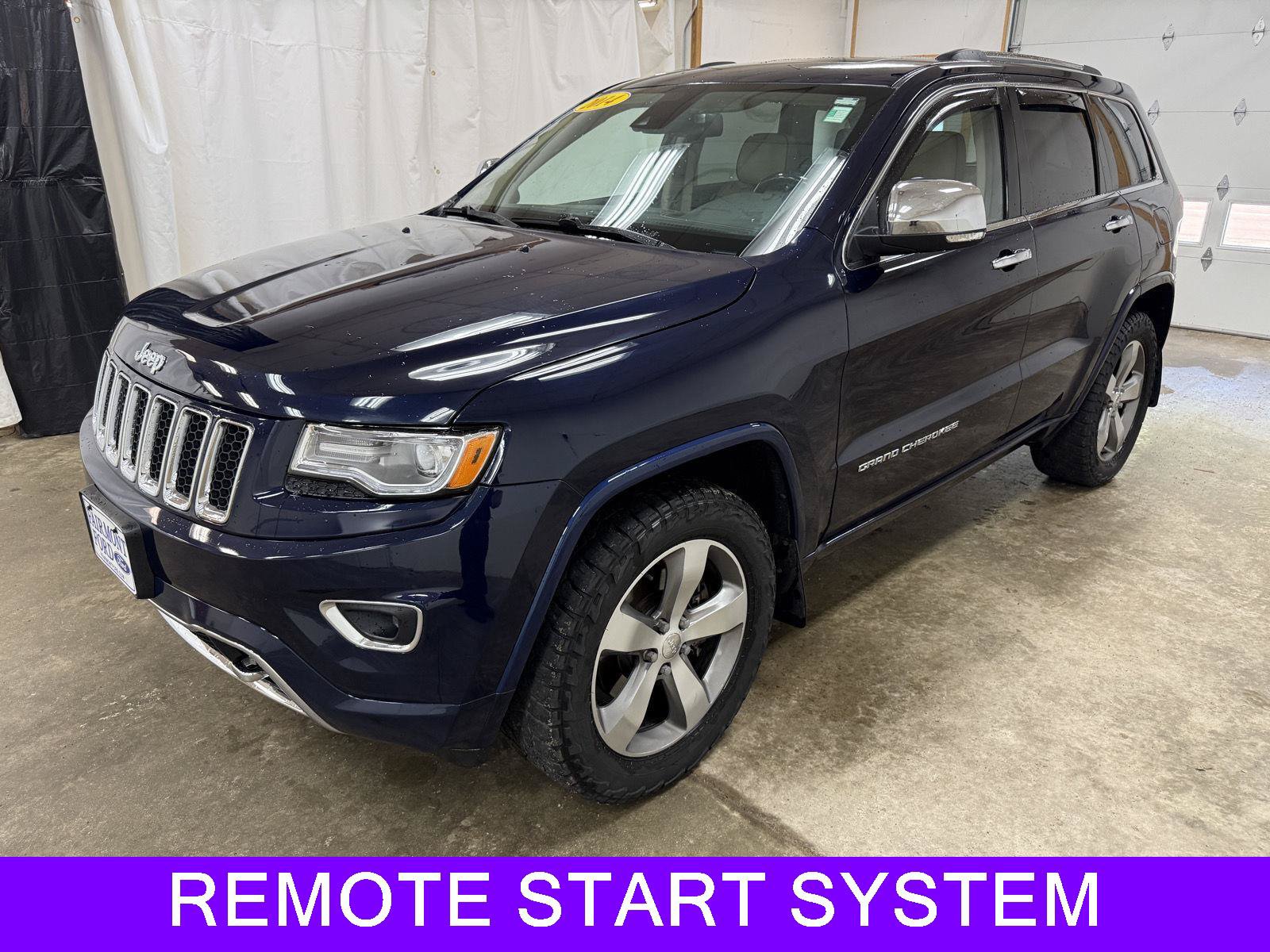 Used 2014 Jeep Grand Cherokee Overland w/ Advanced Technology Group AWD/4WD image 4