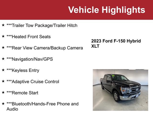 Used 2023 Ford F150 XLT w/ Equipment Group 302A High image 2