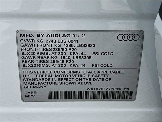 Certified 2023 Audi Q4 e-tron Premium w/ Convenience Package AWD/4WD image 30