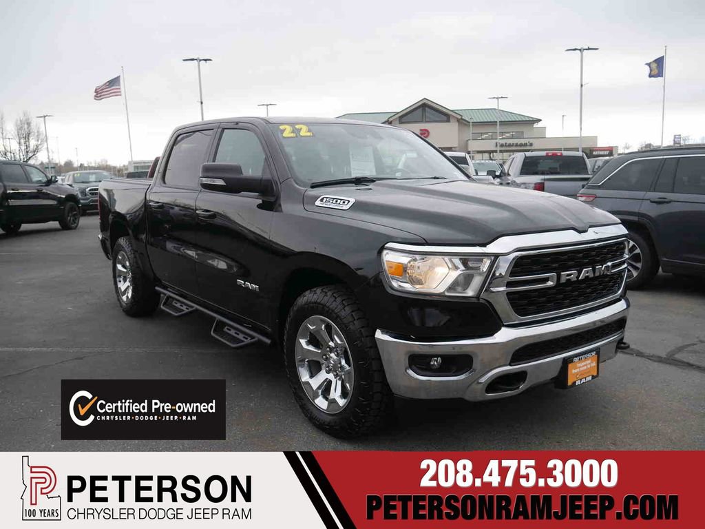 Certified 2022 RAM 1500 Big Horn w/ Trailer Tow Group image 1