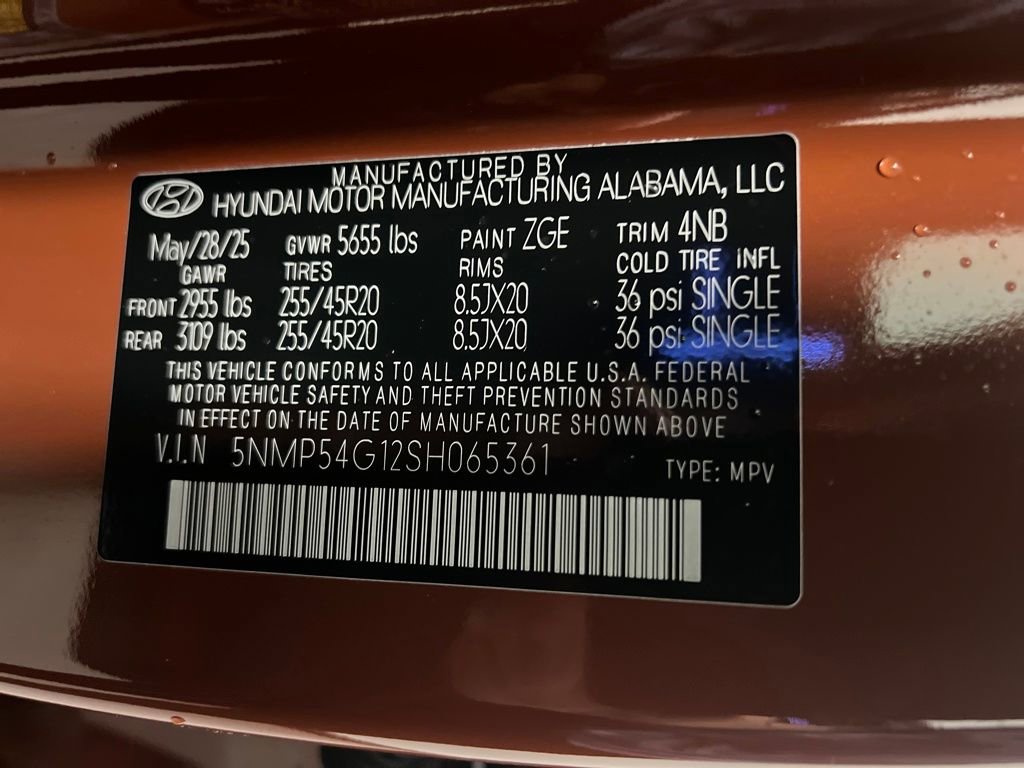 Used 2025 Hyundai Santa Fe Calligraphy image 33