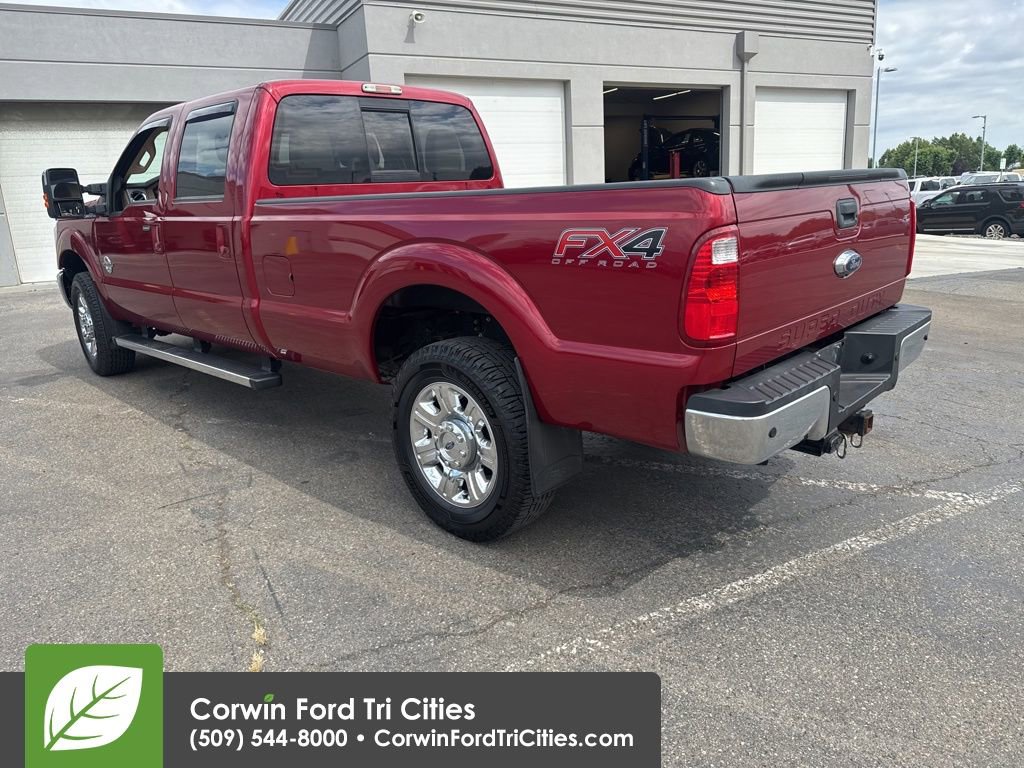 Used 2014 Ford F350 Lariat w/ Lariat Ultimate Package AWD/4WD image 12