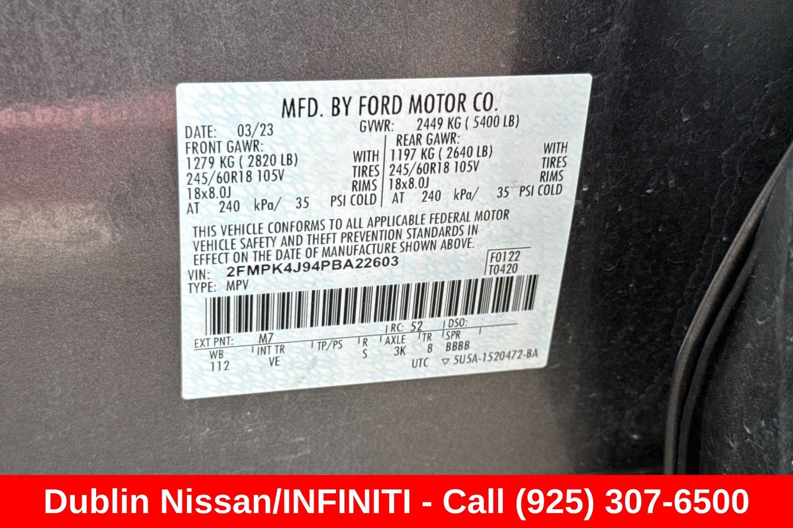 Used 2023 Ford Edge SEL w/ Convenience Package AWD/4WD image 58