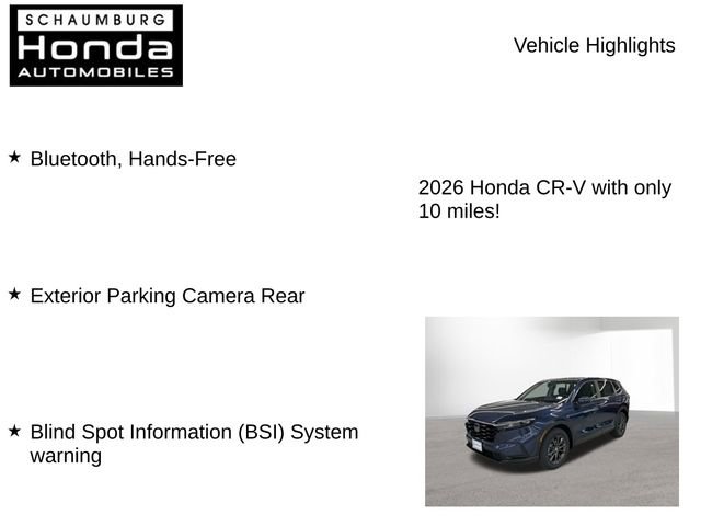 New 2026 Honda CR-V EX-L image 8