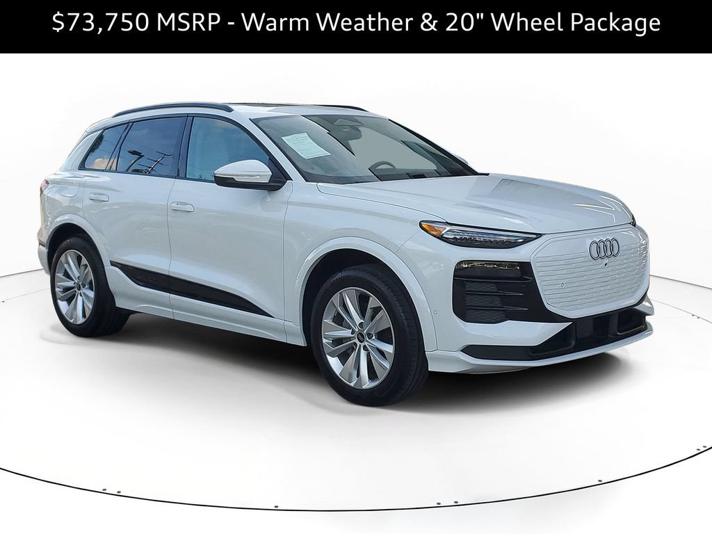 Used 2025 Audi Q6 e-tron Premium Plus w/ Premium Plus RWD image 1