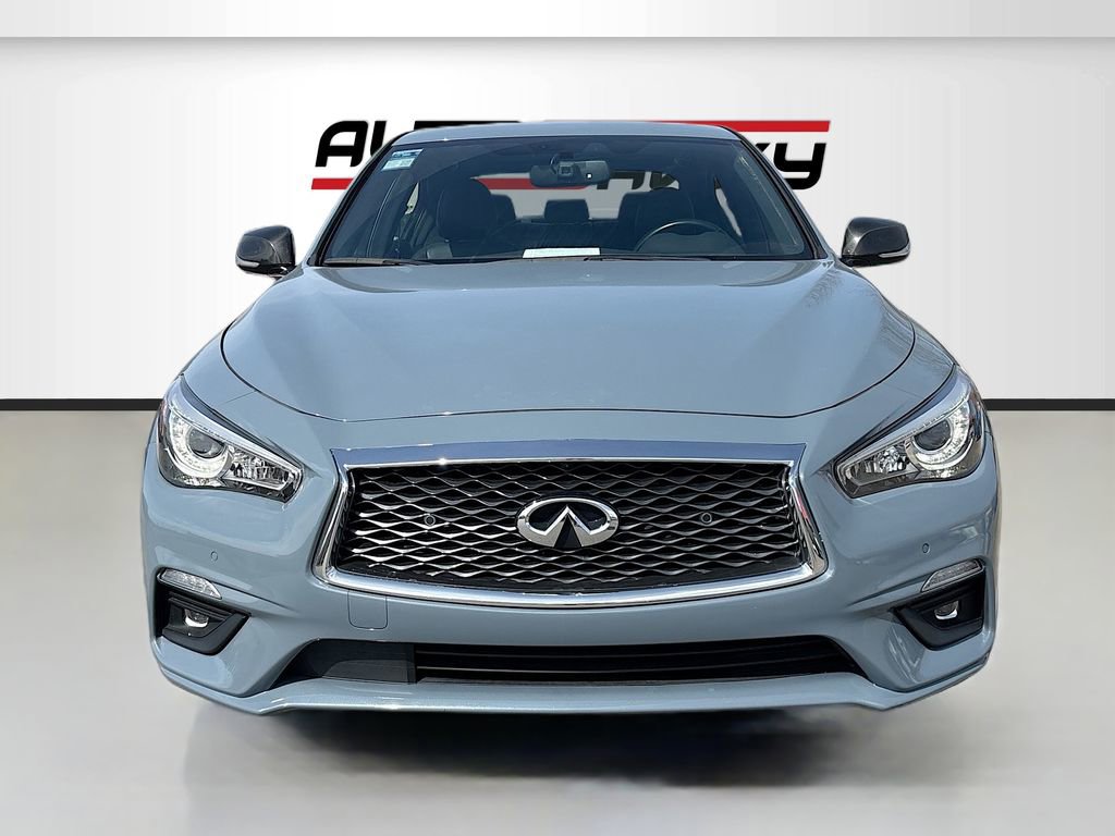 Used 2022 INFINITI Q50 Red Sport 400 w/ Carbon Fiber Package image 2