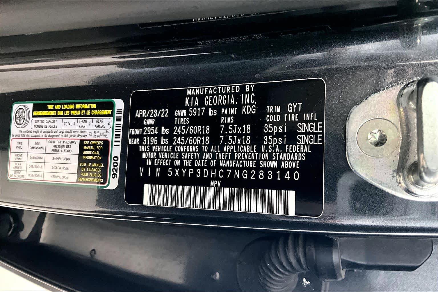 Used 2022 Kia Telluride EX AWD/4WD image 18