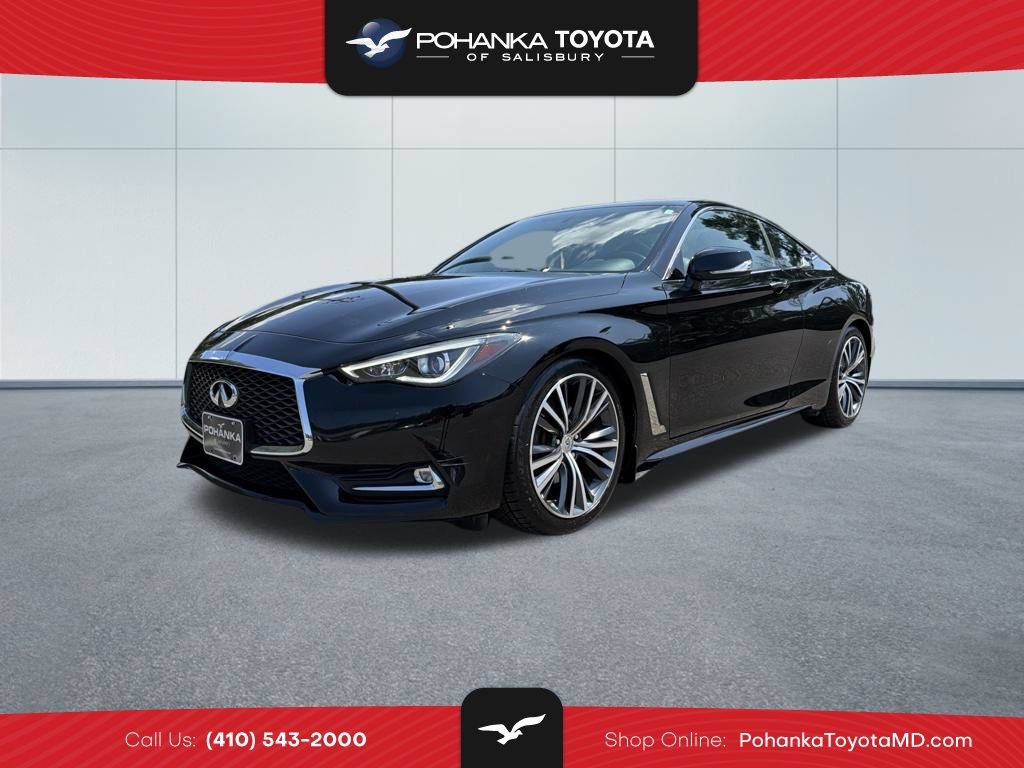 Used 2018 INFINITI Q60 3.0t Luxe w/ Sensory Package 3.0T Luxe AWD/4WD image 1