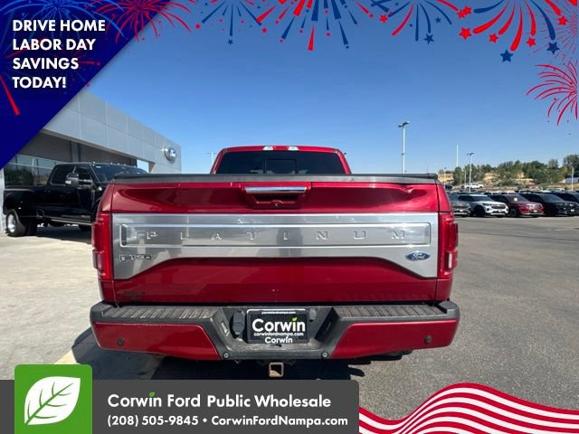 Used 2015 Ford F150 Platinum w/ Technology Package AWD/4WD image 5