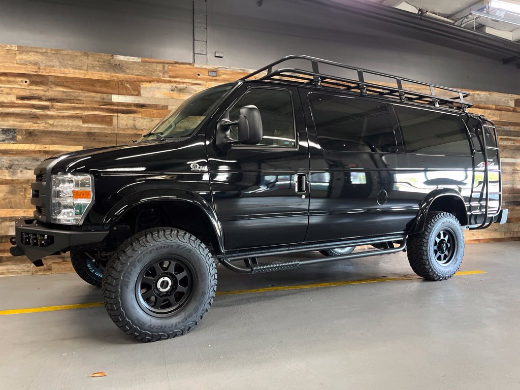 Used 2013 Ford E-350 and Econoline 350 Extended Super Duty w/ Commercial Cargo Van Pkg RWD image 12