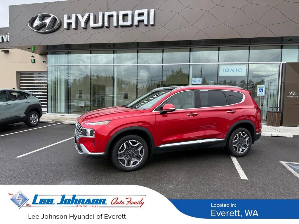 Certified 2022 Hyundai Santa Fe Limited w/ Cargo Package AWD/4WD image 1