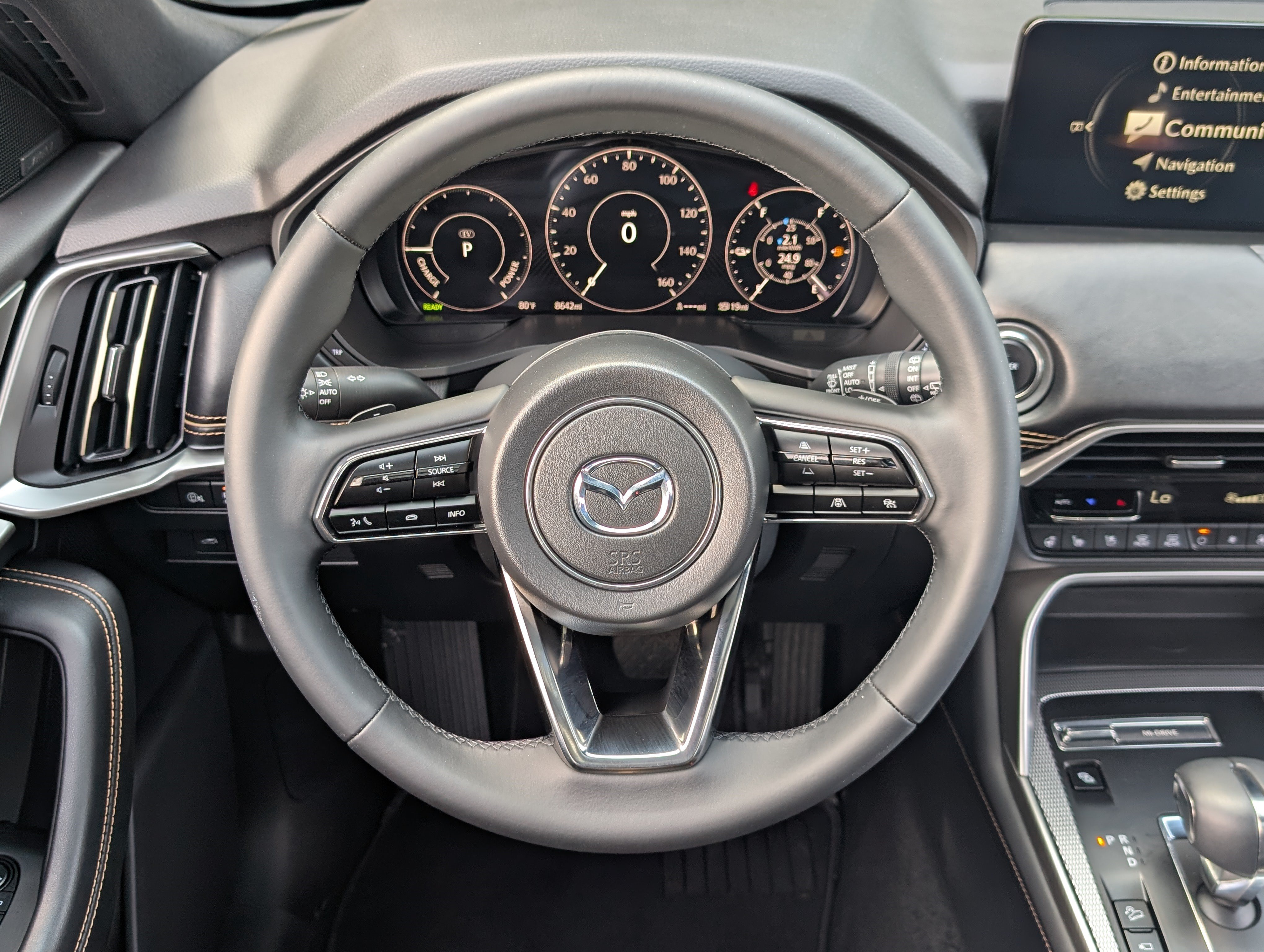 Used 2025 MAZDA CX-70 Plug-In Hybrid w/ Premium Plus AWD/4WD image 24