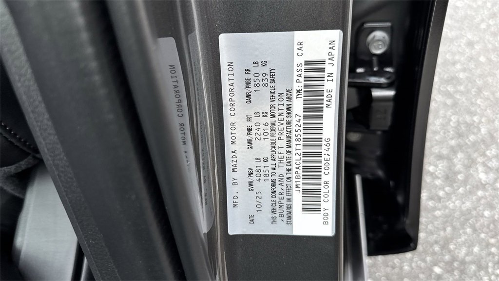 New 2026 MAZDA MAZDA3 2.5 S Sedan w/ Preferred Pkg image 61