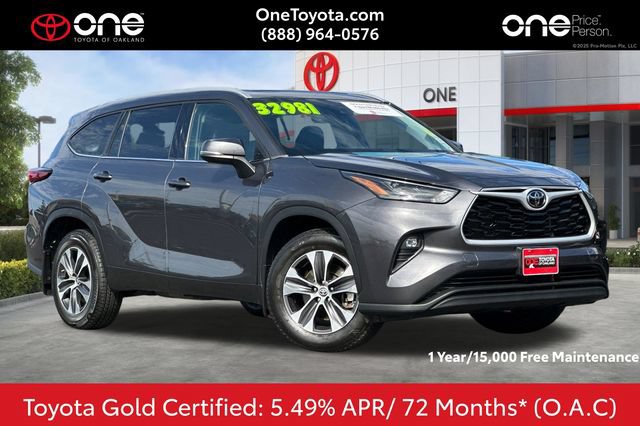 Certified 2022 Toyota Highlander XLE