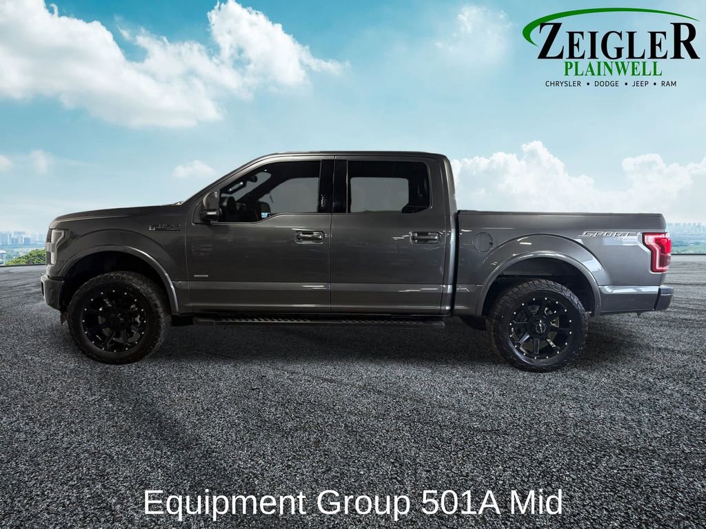 Used 2017 Ford F150 Lariat w/ Equipment Group 501A Mid image 3