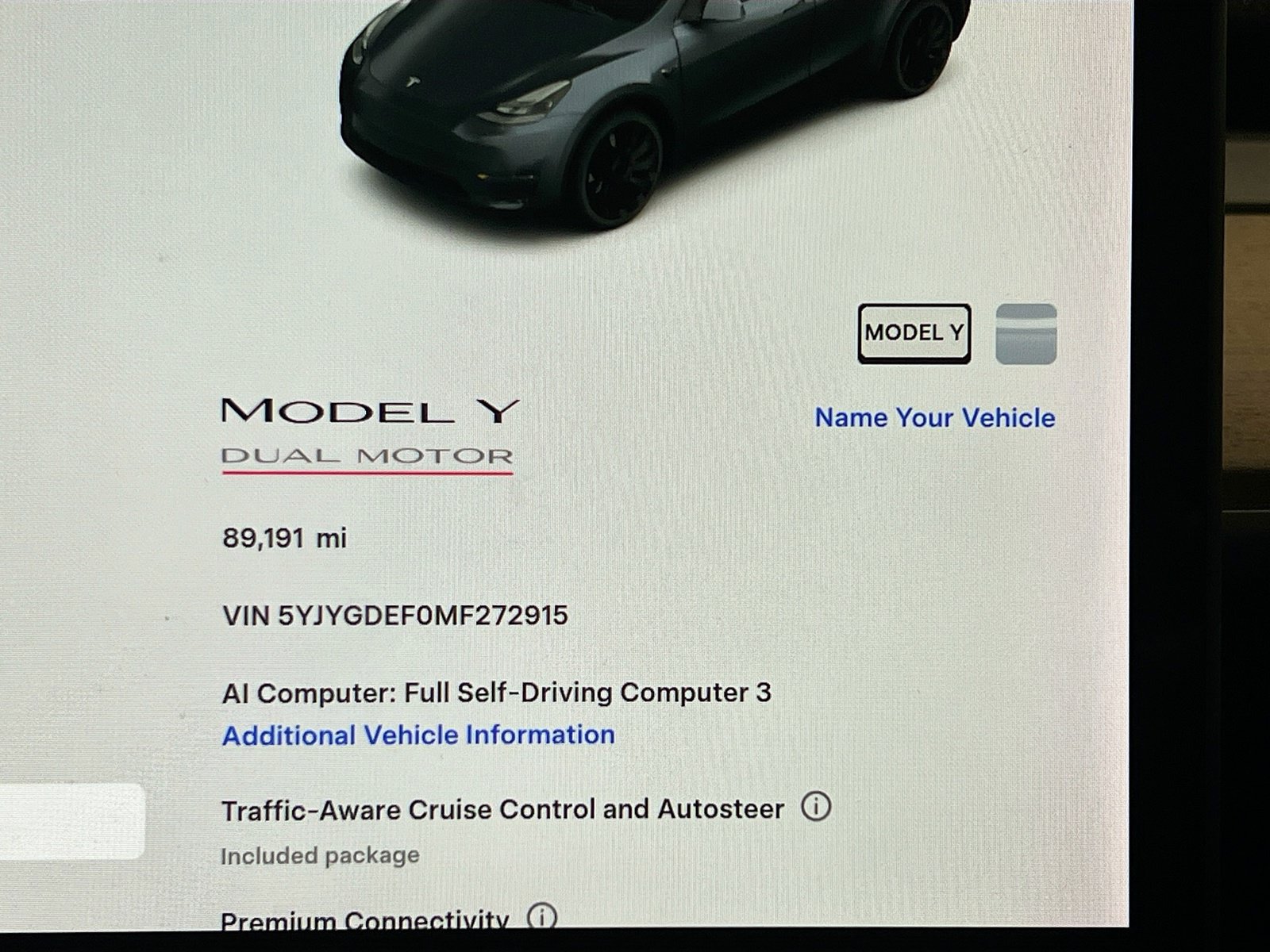Used 2021 Tesla Model Y Performance AWD/4WD image 8