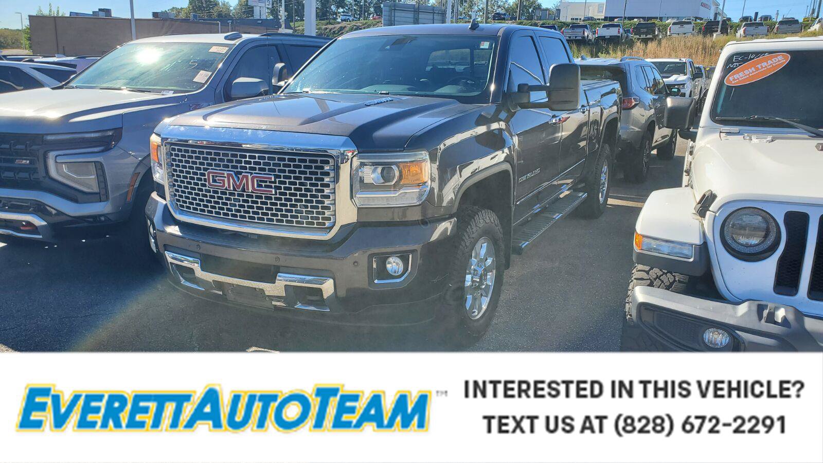 Used 2015 GMC Sierra 2500 Denali w/ Duramax Plus Package AWD/4WD image 1