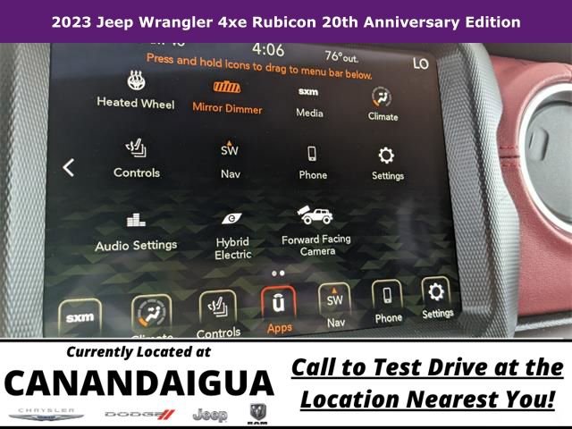 New 2023 Jeep Wrangler Unlimited Rubicon 4xe image 16