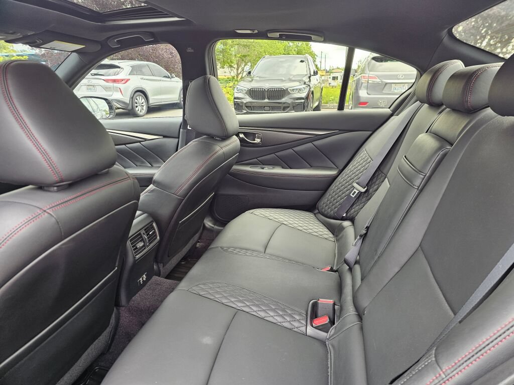 Used 2023 INFINITI Q50 Red Sport 400 w/ Black Opal Edition AWD/4WD image 20
