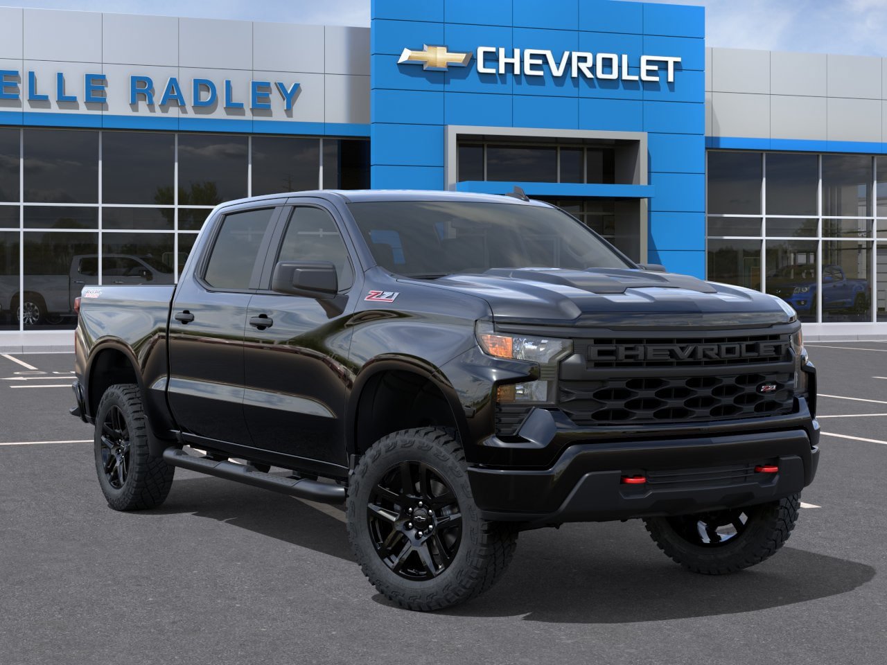 New 2026 Chevrolet Silverado 1500 Custom Trail Boss w/ LPO, Dark Essentials Package AWD/4WD image 7