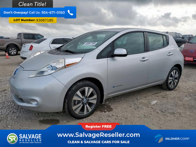 Used 2013 Nissan Leaf SL FWD image 1