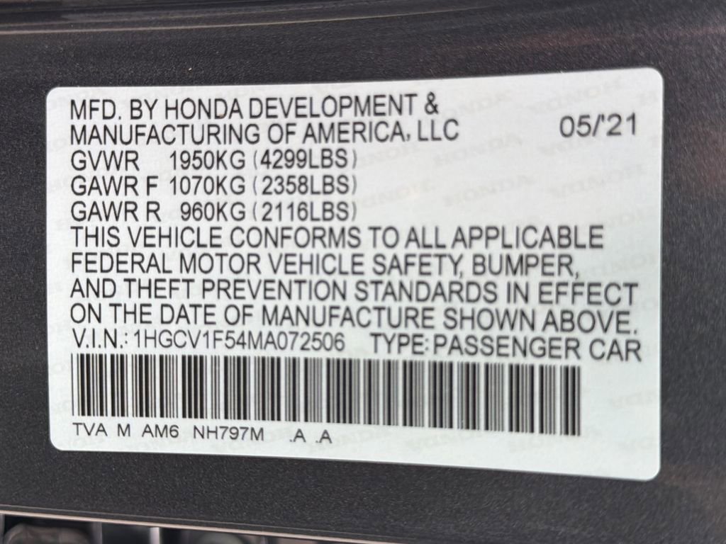 Used 2021 Honda Accord EX-L image 45