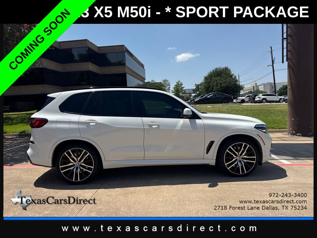 Used 2023 BMW X5 M50i w/ Climate Comfort Package AWD/4WD image 5