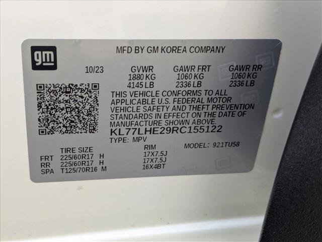 Certified 2024 Chevrolet Trax LT w/ Sunroof Package FWD image 25