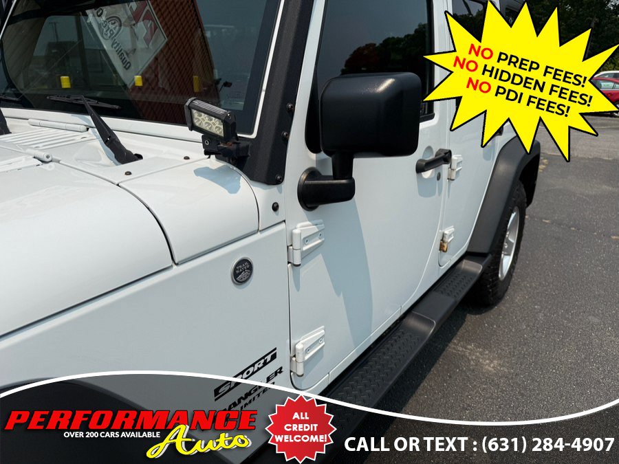 Used 2015 Jeep Wrangler Unlimited Sport w/ Quick Order Package 24S AWD/4WD image 17