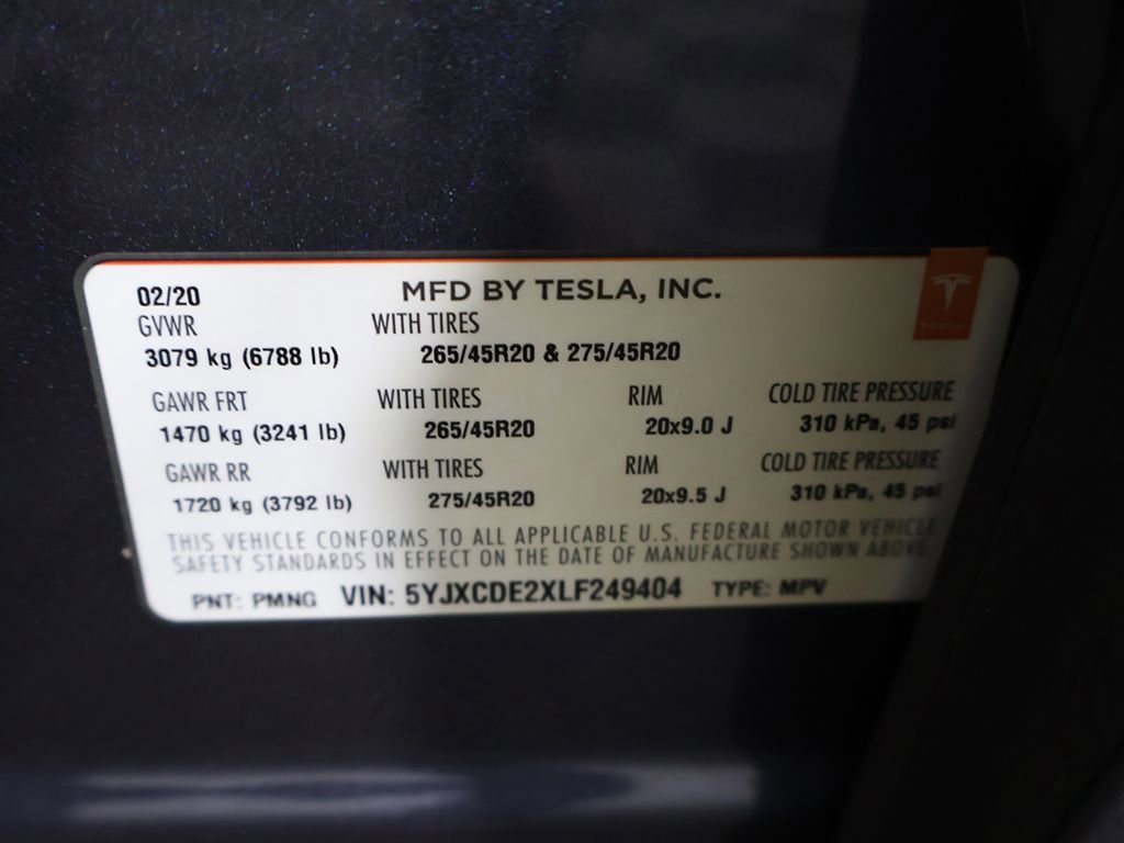 Used 2020 Tesla Model X Long Range image 52