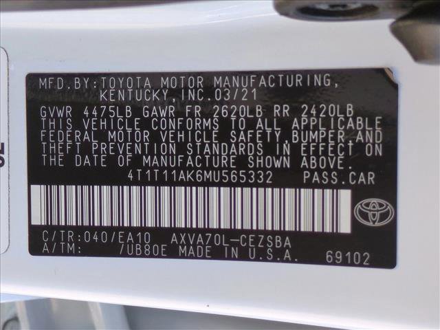 Used 2021 Toyota Camry SE w/ Convenience Package image 24