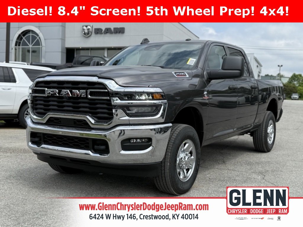 New 2025 RAM 2500 Tradesman w/ Chrome Appearance Group