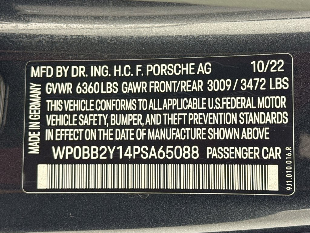 Certified 2023 Porsche Taycan 4S AWD/4WD image 34