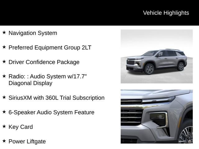New 2026 Chevrolet Traverse LT w/ Driver Confidence Package AWD/4WD image 17