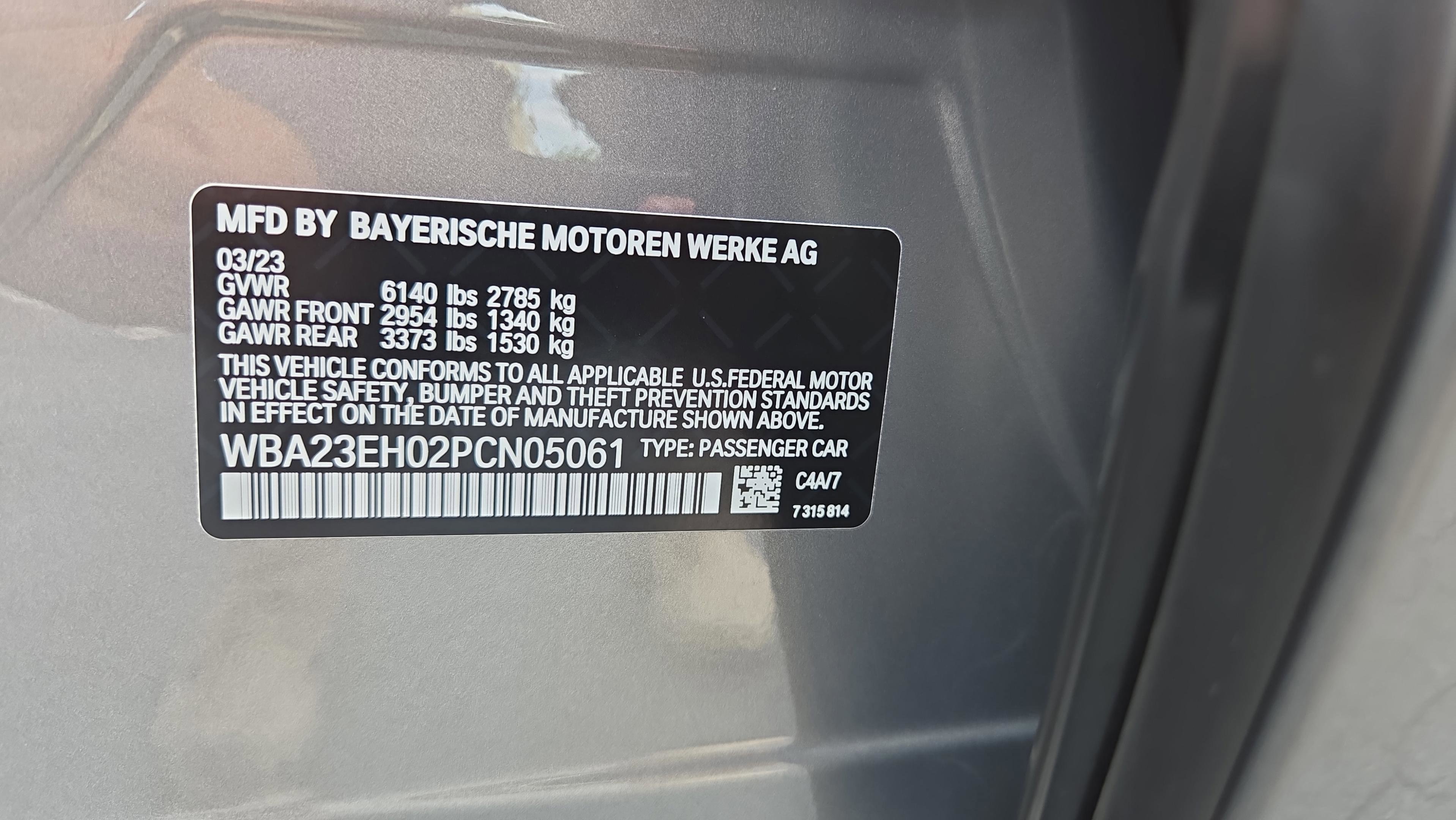 Certified 2023 BMW 740i RWD image 21
