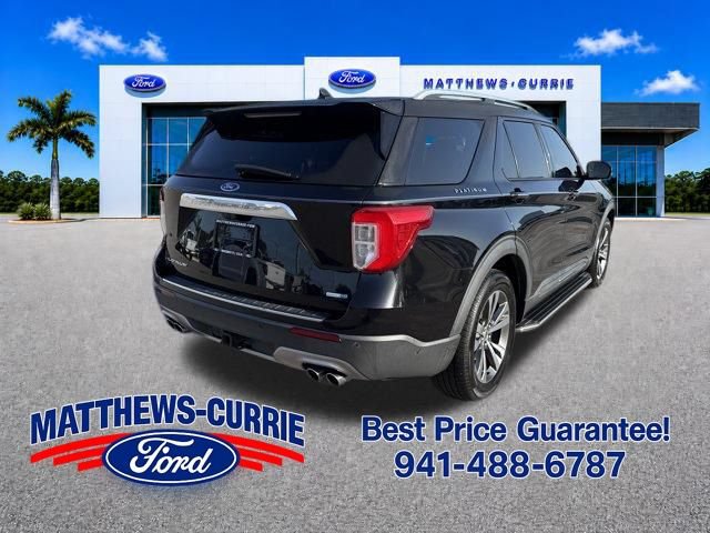 Certified 2020 Ford Explorer Platinum w/ Premium Technology Package AWD/4WD image 4
