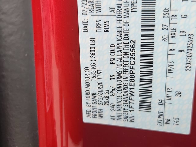 Certified 2023 Ford F150 Platinum w/ Equipment Group 701A High AWD/4WD image 23