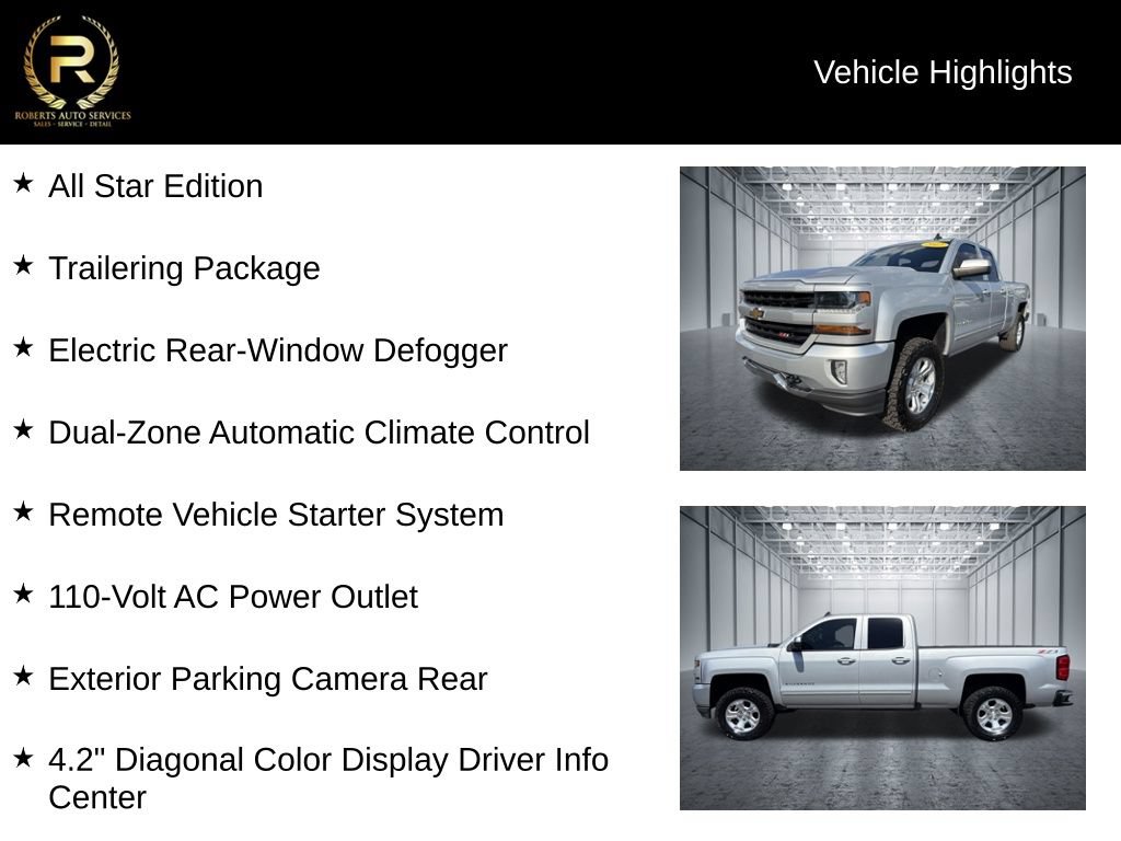 Used 2017 Chevrolet Silverado 1500 LT w/ All Star Edition AWD/4WD image 10