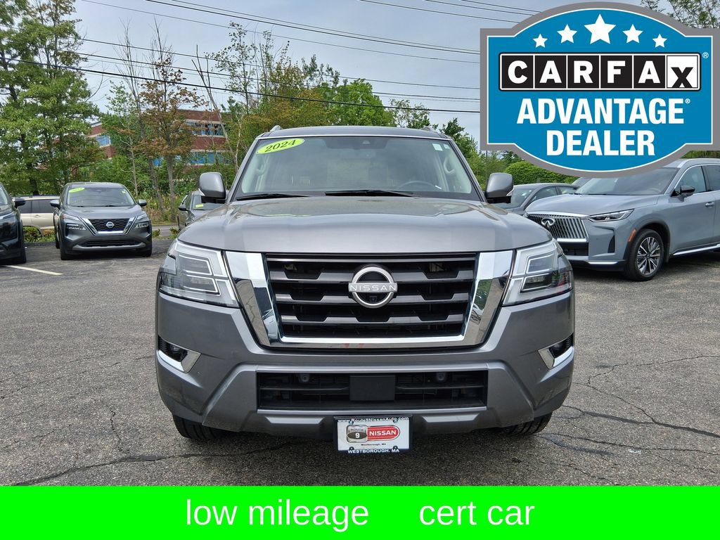 Certified 2024 Nissan Armada SL w/ Captain's Chairs Package AWD/4WD image 3