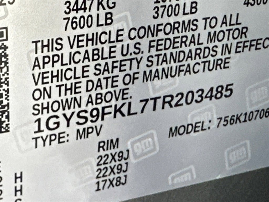 New 2026 Cadillac Escalade Sport w/ Touring Package image 31