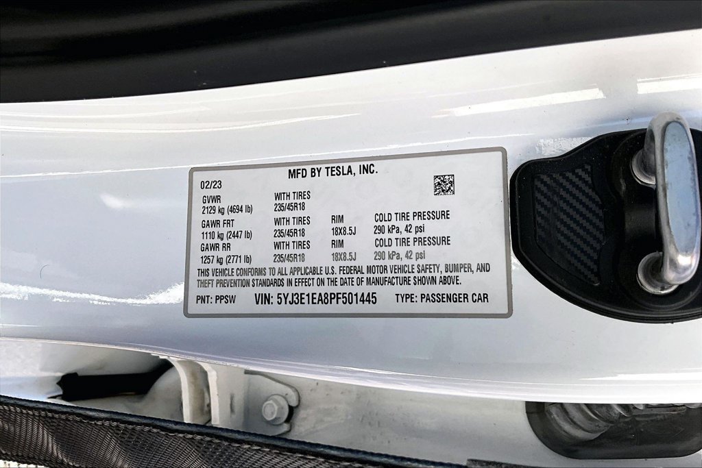 Used 2023 Tesla Model 3 Standard Range RWD image 42