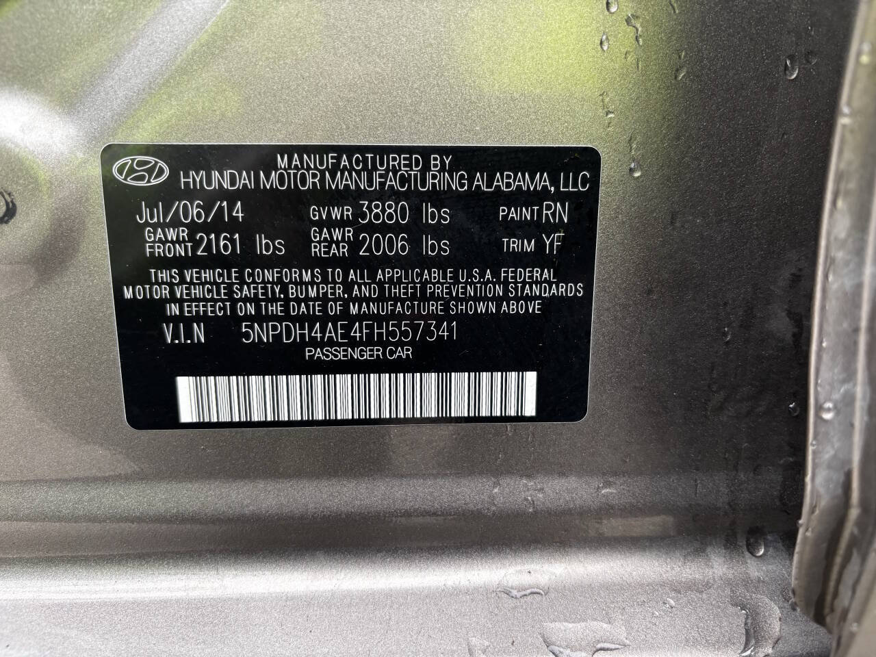 Used 2015 Hyundai Elantra SE FWD image 20